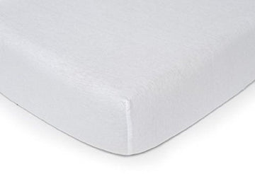 Super Comfort Mattress Saver, 100% Cotton Jersey Knit Fitted Sheet 300 thread count with Reinforced corners for longer lasting